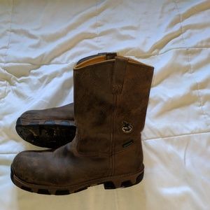 GEORGIA BOOT STEEL TOE WORK PULL ON